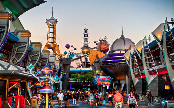 8 Disney Tomorrowlands of the Past, Present, and Future